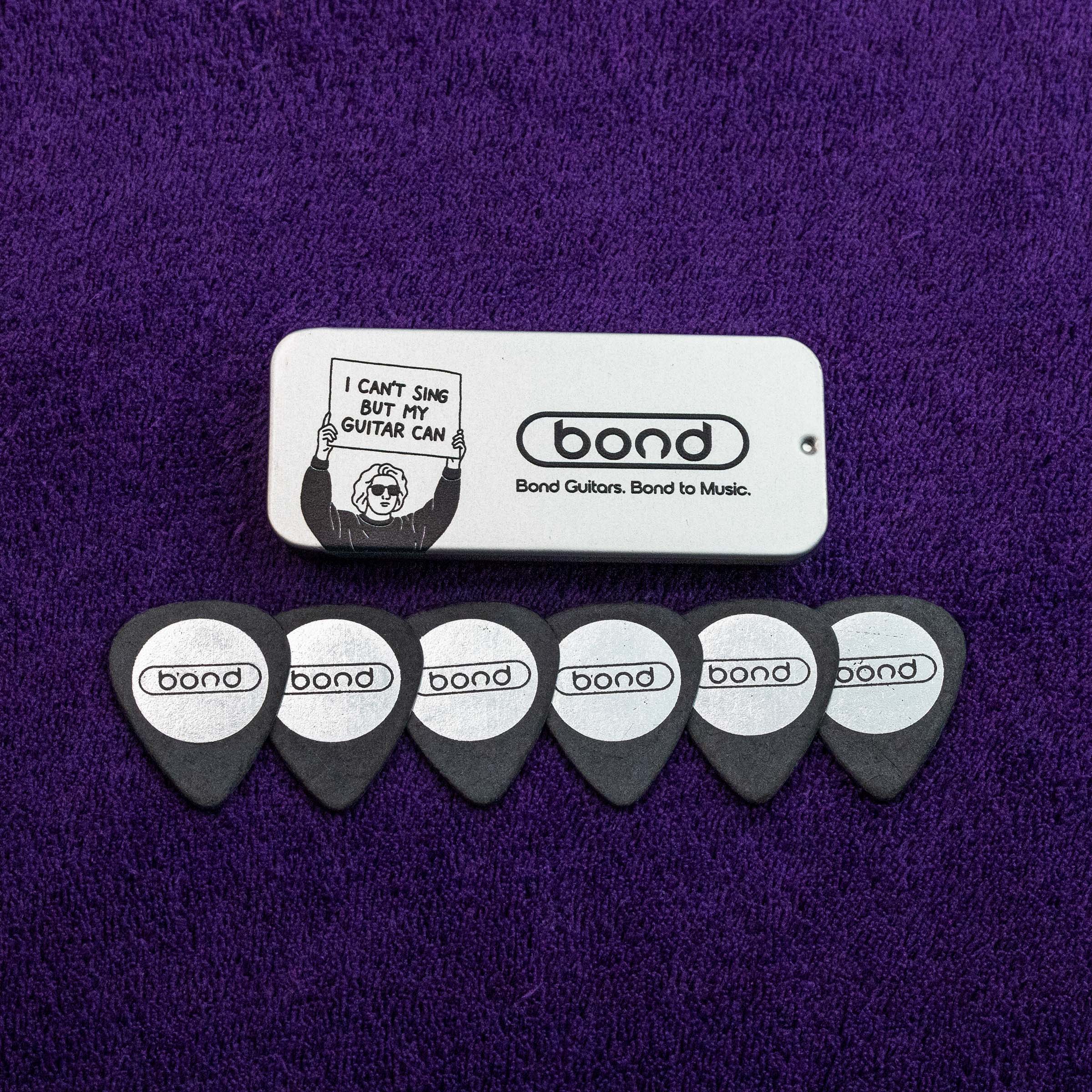Bond Guitars Slider Pick Tin