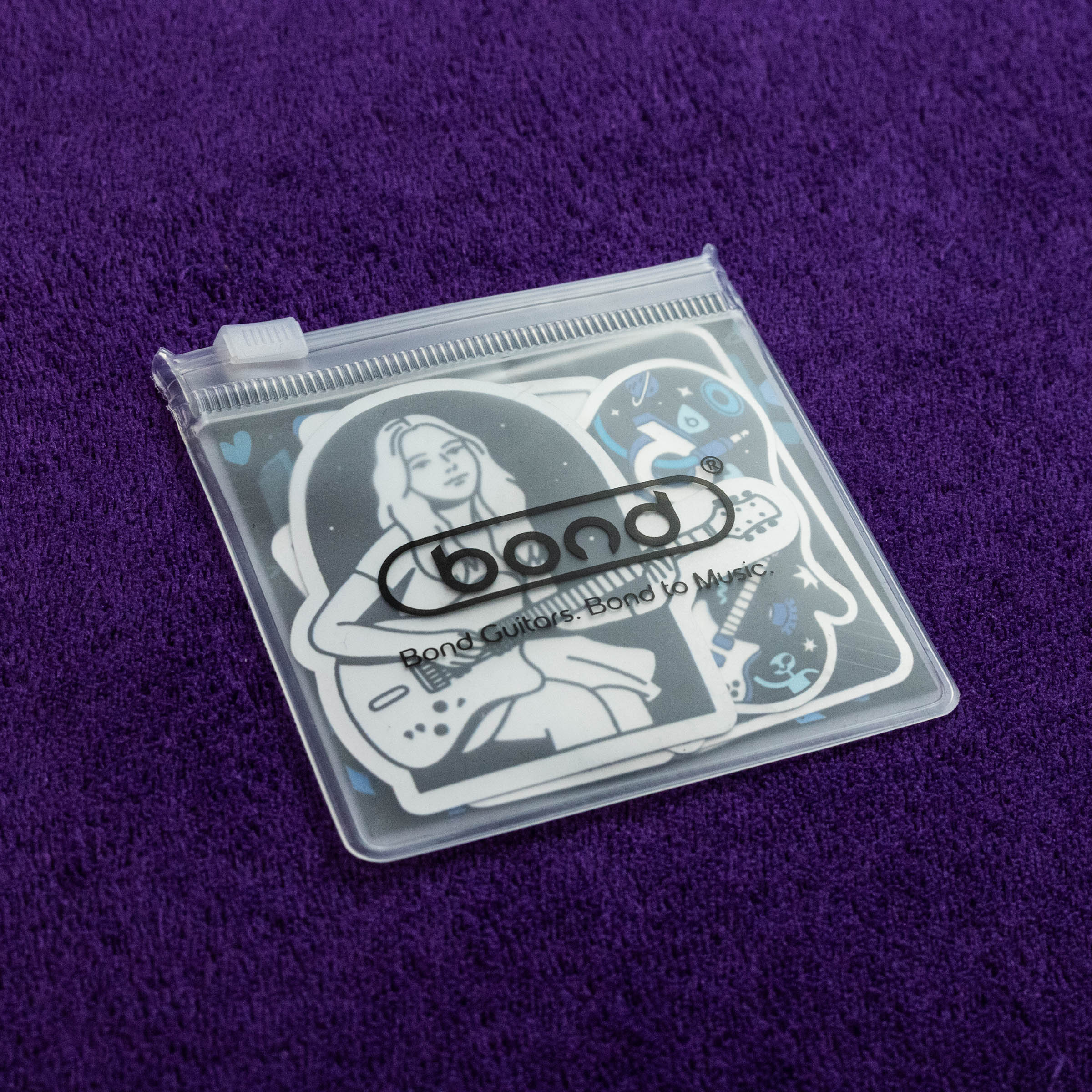 Bond Holographic Sticker Pack
