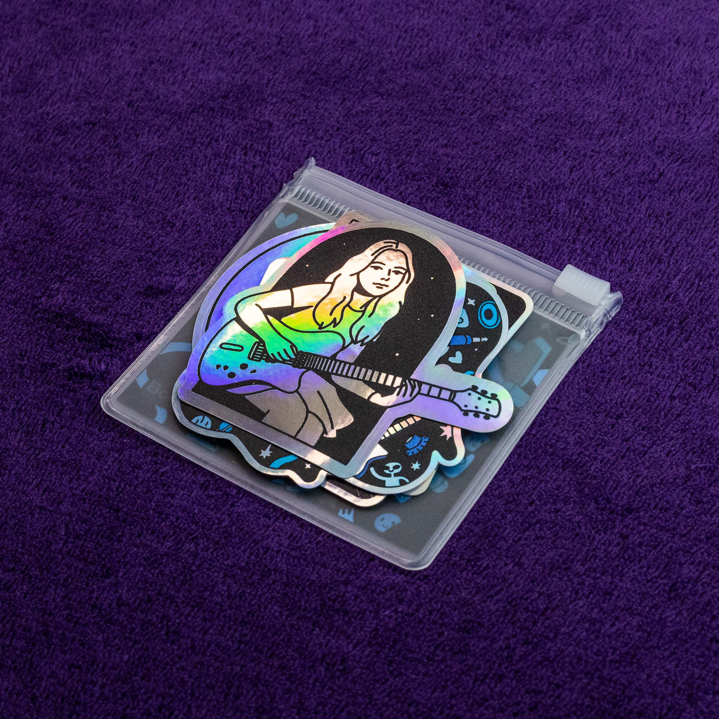Bond Holographic Sticker Pack