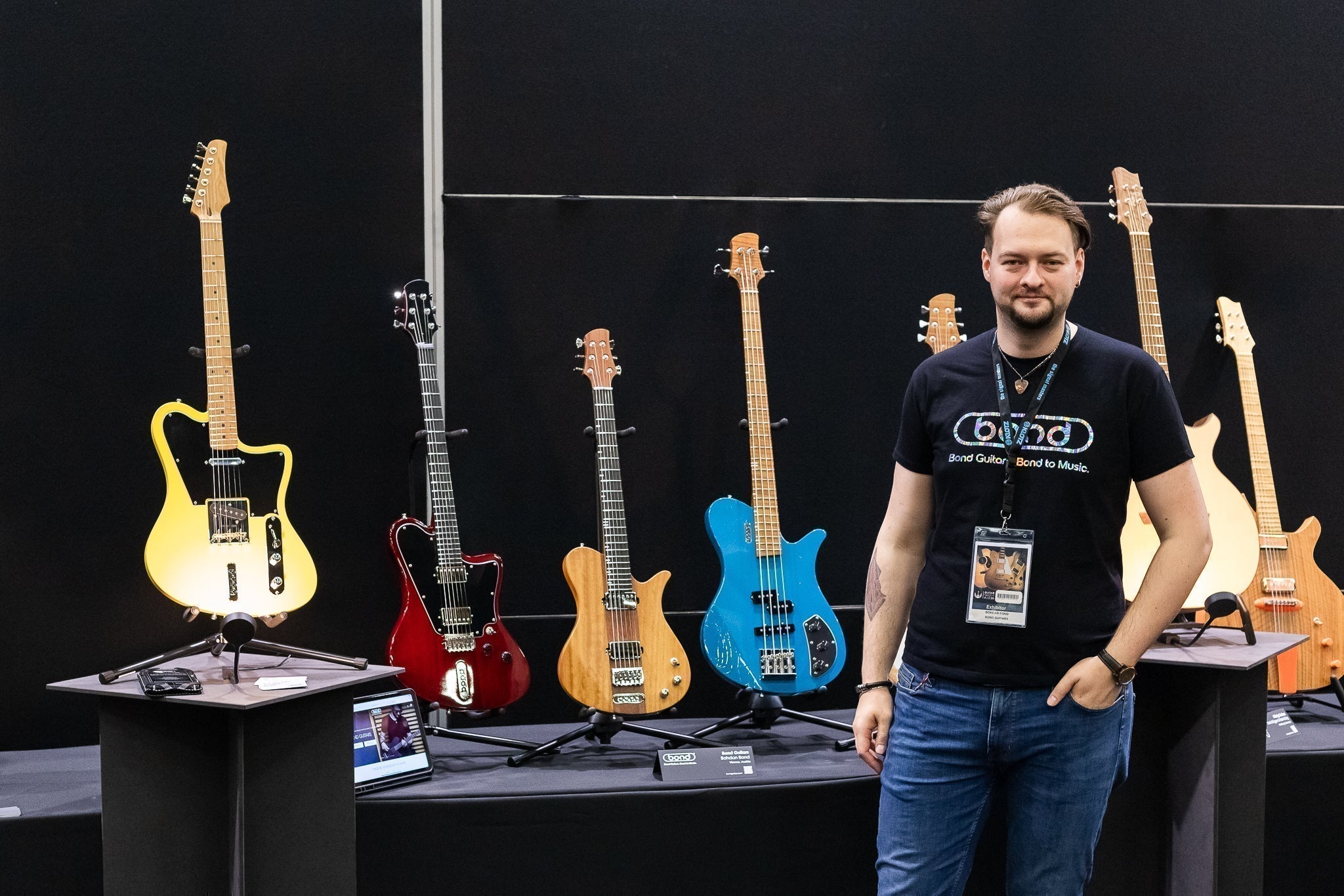 Bond Guitars at the Guitar Show Italy 2026