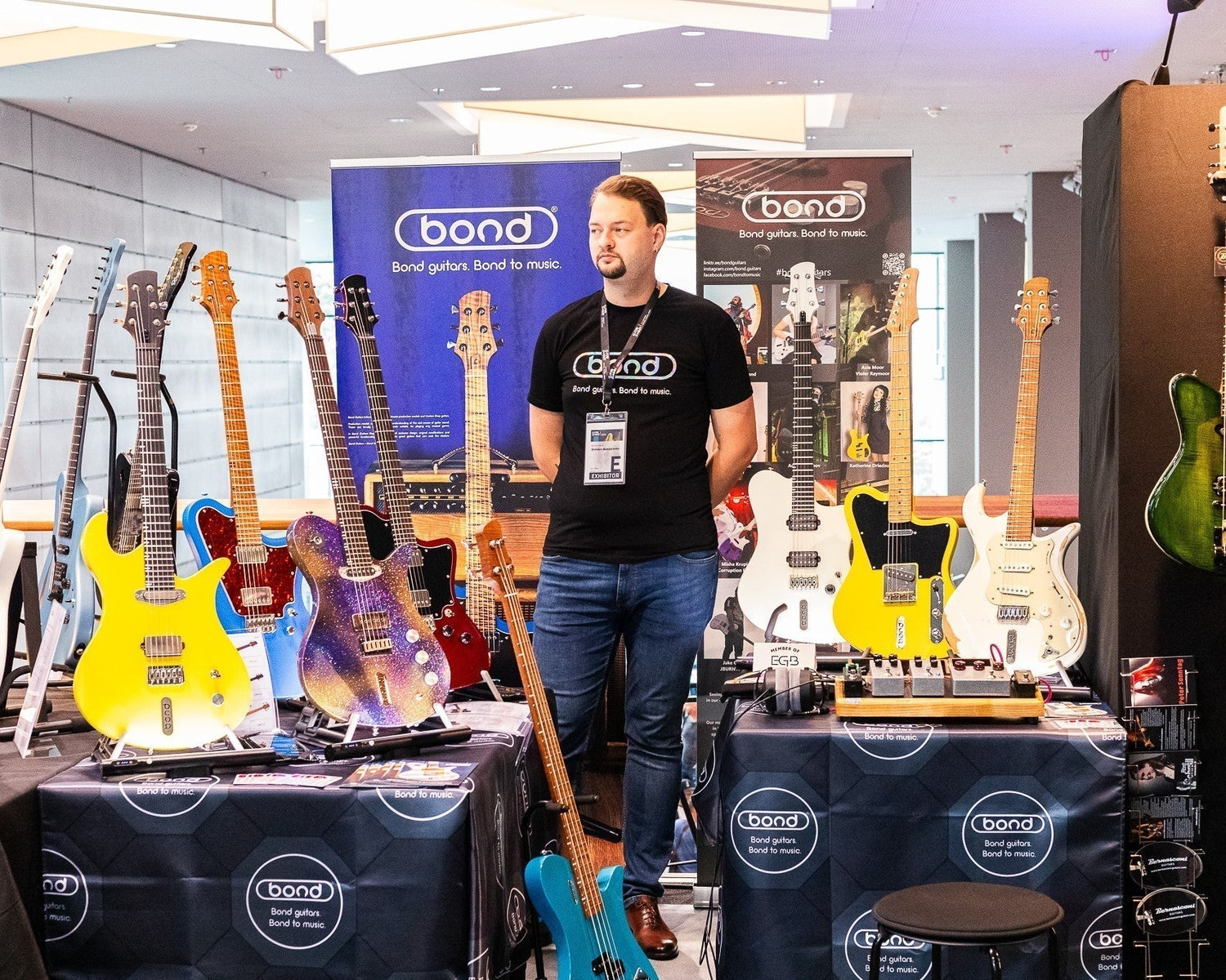 Bond Guitars at Guitar Summit 2025