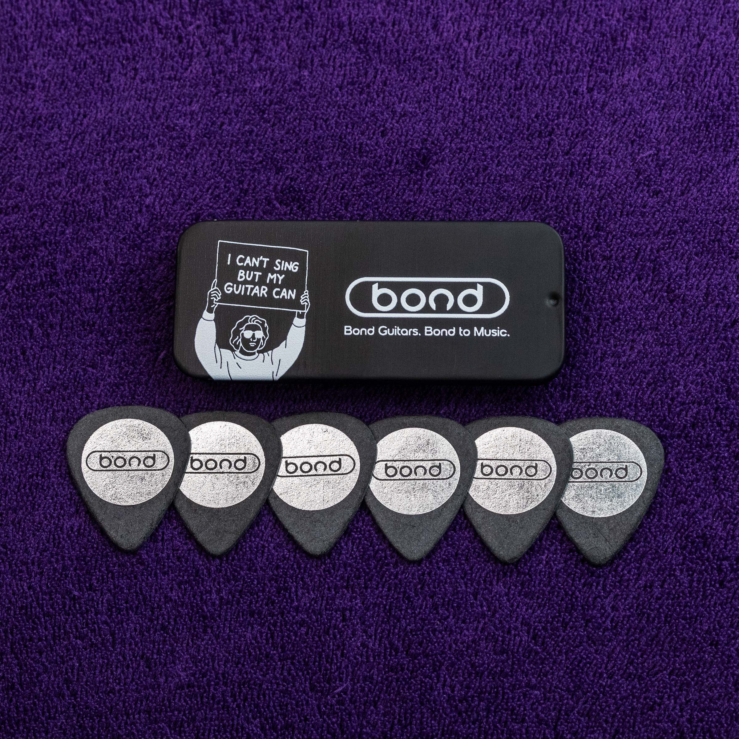 Bond Guitars Slider Pick Tin
