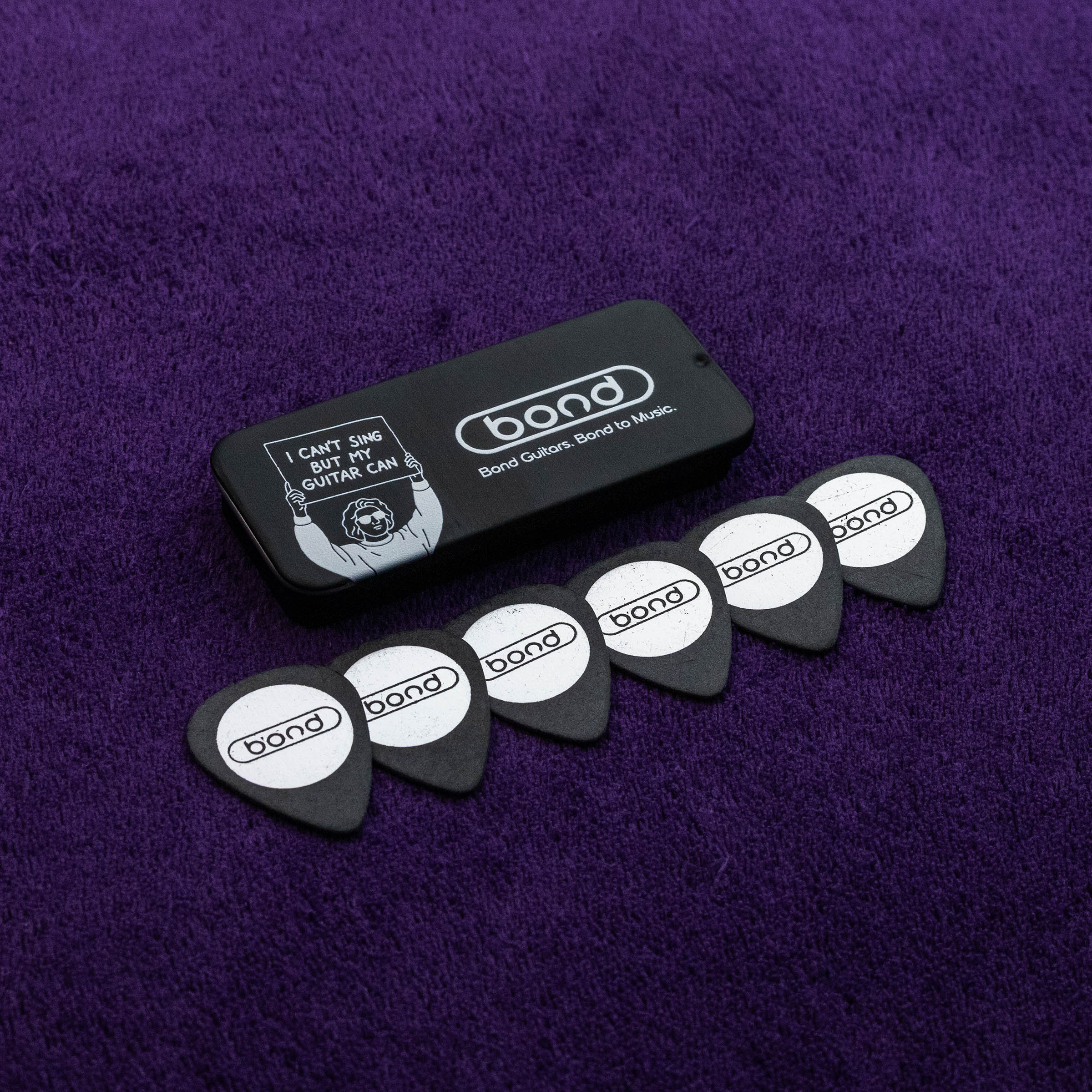 Bond Guitars Slider Pick Tin