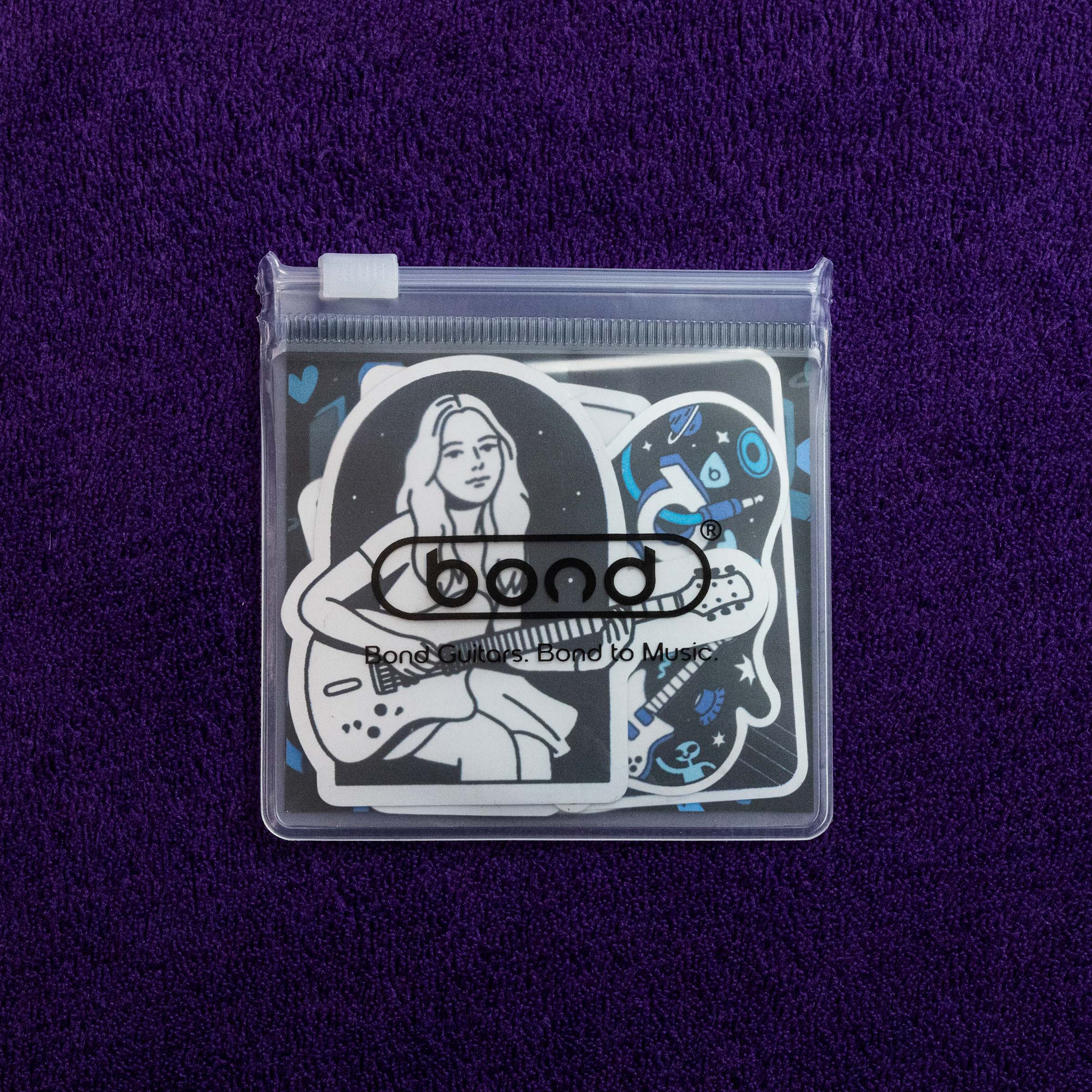 Bond Holographic Sticker Pack