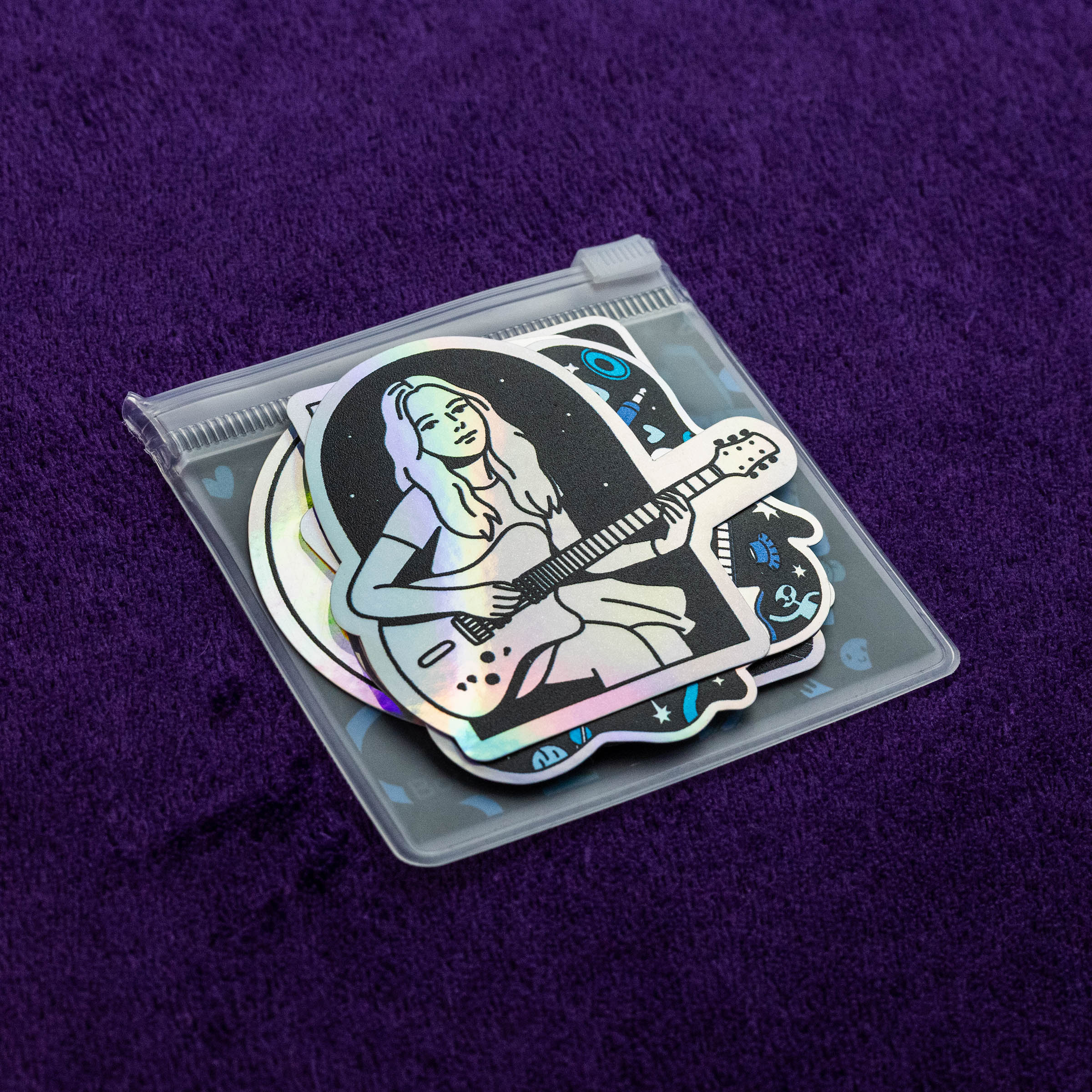 Bond Holographic Sticker Pack